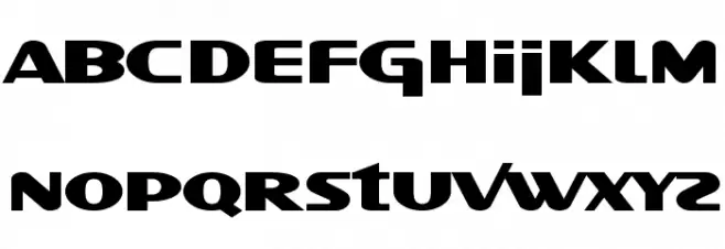 SF Intellivised Extended Schriftart Kleinbuchstaben