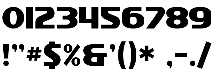 SF Intellivised Font OTHER CHARS