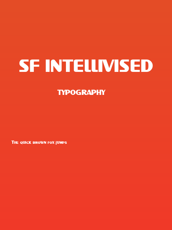 SF Intellivised Poster