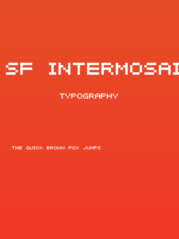 SF Intermosaic B Poster