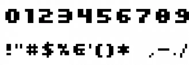 SF Intermosaic Bold Font OTHER CHARS