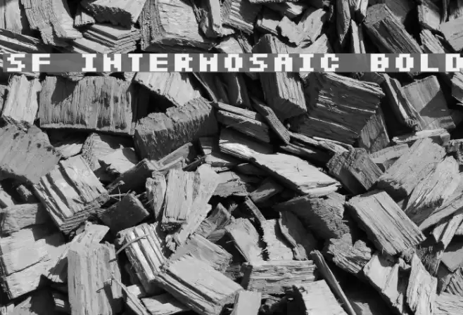 SF Intermosaic Bold Font examples