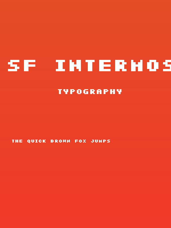 SF Intermosaic Bold Poster