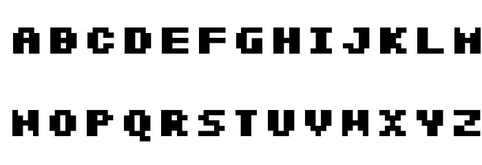 SF Intermosaic Bold Font LOWERCASE