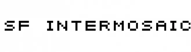 SF Intermosaic  Fuentes Gratis Descargar