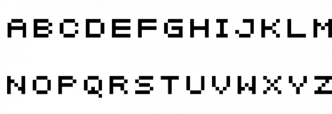SF Intermosaic 字体 大写