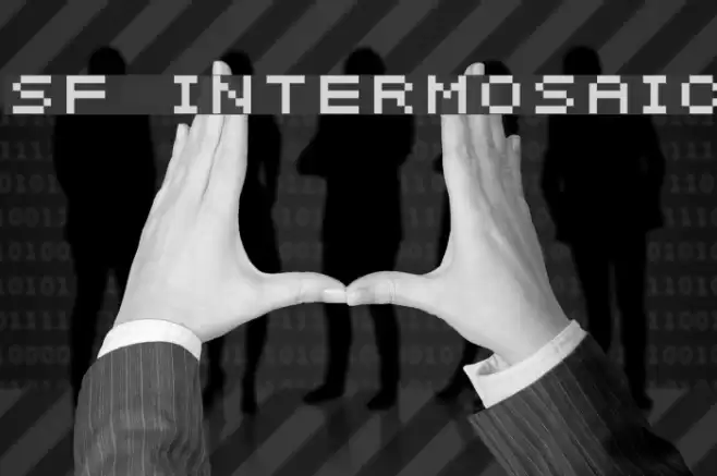 SF Intermosaic フォント examples