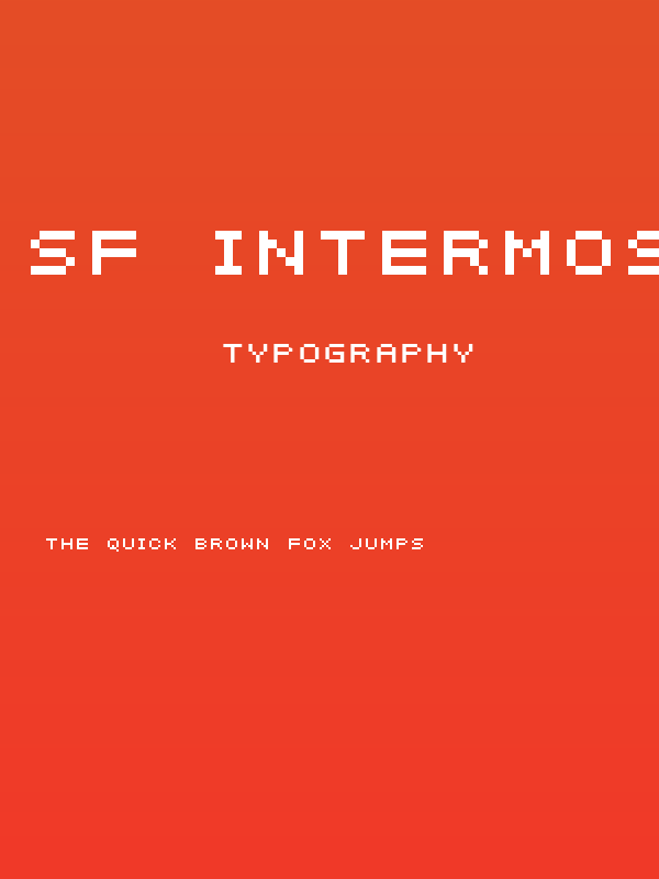 SF Intermosaic Poster