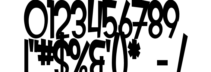 SF Intoxicated Blues Bold Font OTHER CHARS