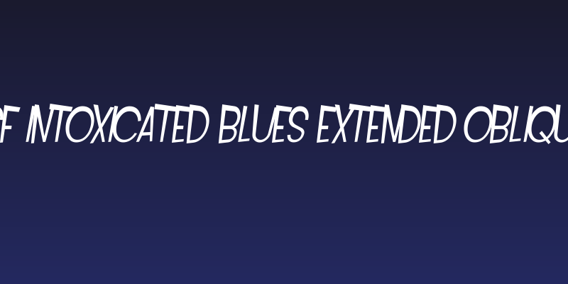 SF Intoxicated Blues Extended Oblique Social Header