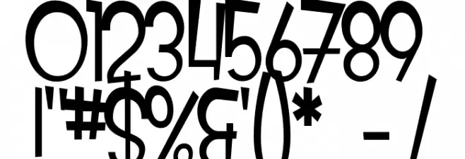 SF Intoxicated Blues Extended Font OTHER CHARS