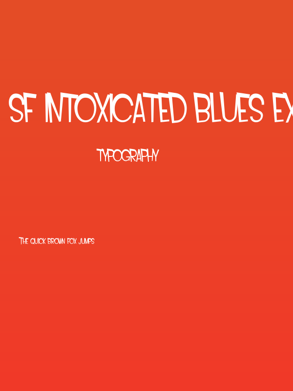 SF Intoxicated Blues Extended Poster