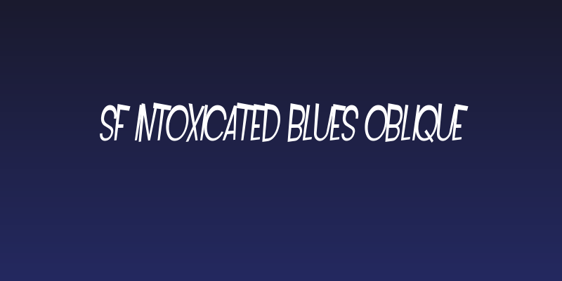 SF Intoxicated Blues Oblique Social Header