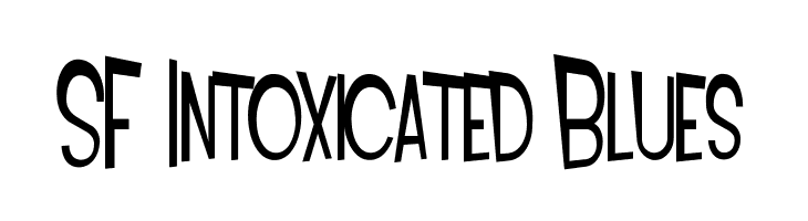 SF Intoxicated Blues  font caratteri gratis