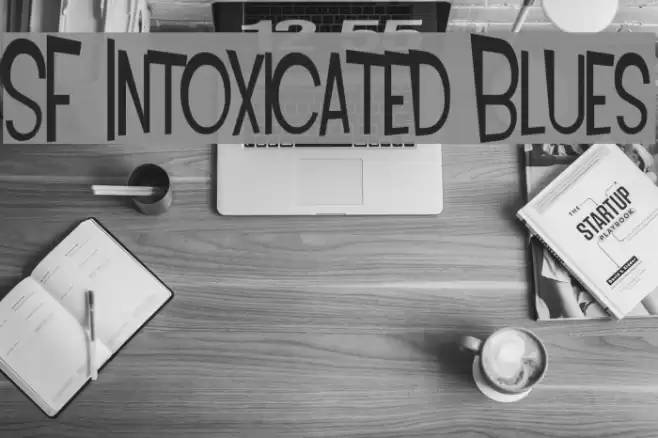 SF Intoxicated Blues Caratteri examples