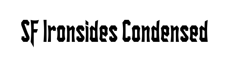 SF Ironsides Condensed  नि: शुल्क फ़ॉन्ट्स डाउनलोड