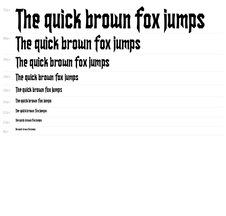 SF Ironsides Condensed Waterfall