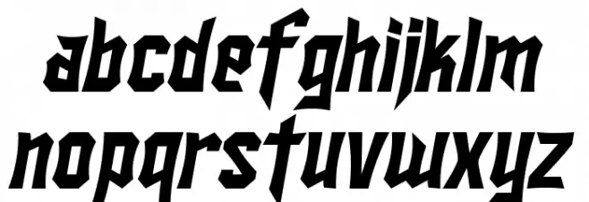 SF Ironsides Italic خط أحرف صغيرة