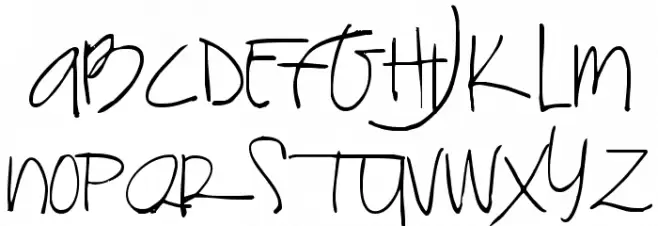 SF-Jojo2 फ़ॉन्ट अपरकेस