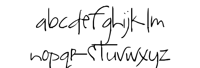 SF-Jojo2 Font LOWERCASE