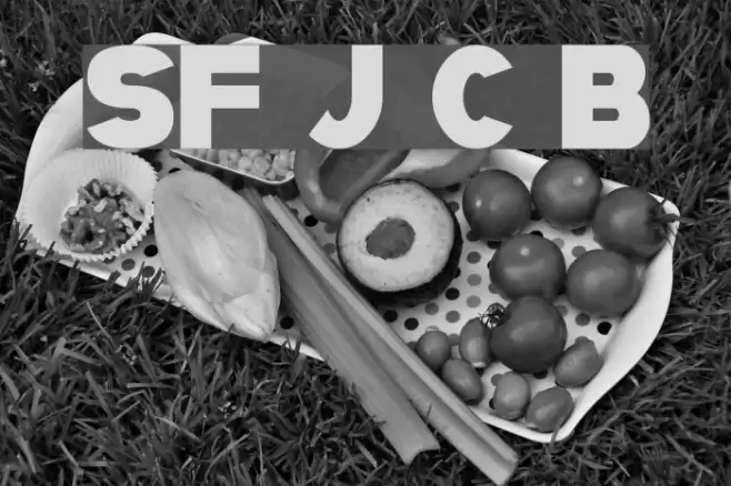 SF Juggernaut Condensed Bold Font examples