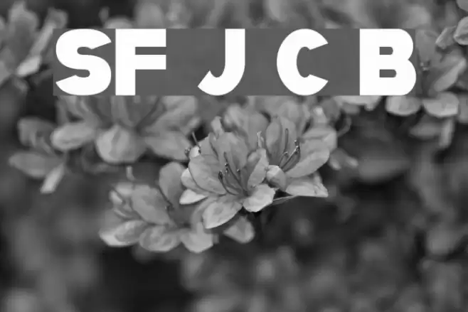 SF Juggernaut Condensed Bold Font examples