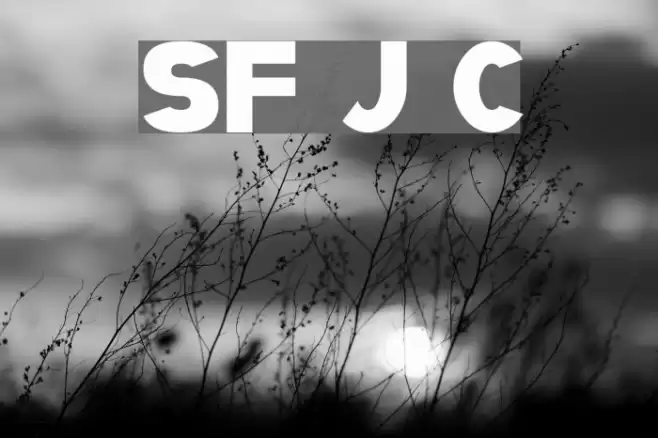 SF Juggernaut Condensed Font examples