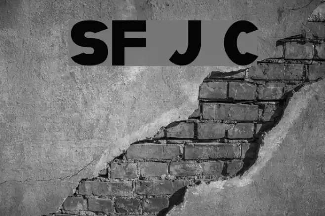 SF Juggernaut Condensed Font examples