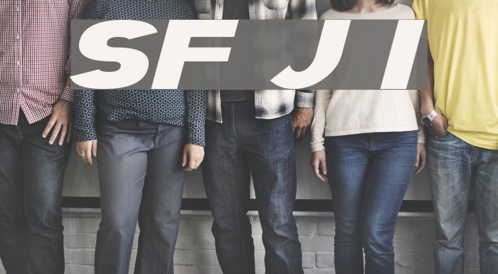 SF Juggernaut Italic Font examples