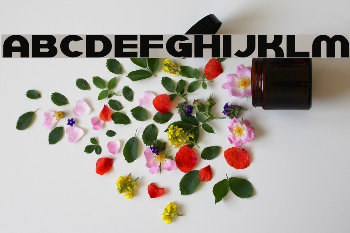 SF Juggernaut Font examples