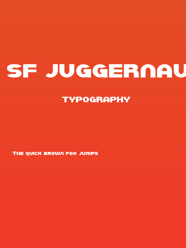 SF Juggernaut Poster