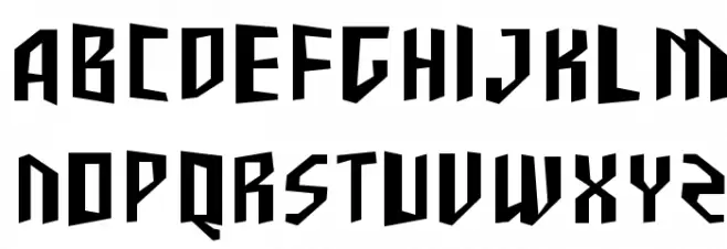 SF Junk Culture Condensed Polices MAJUSCULES