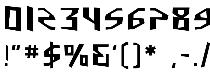 SF Junk Culture Font OTHER CHARS