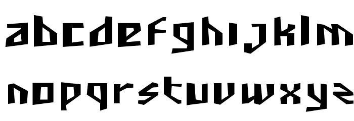 SF Junk Culture Font LOWERCASE