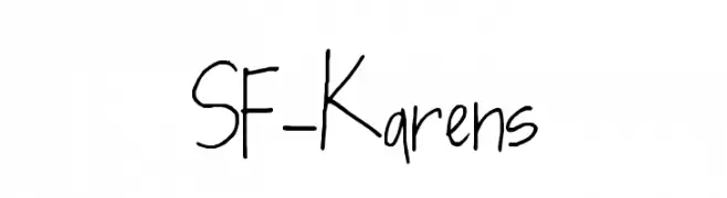 SF-Karens  Fuentes Gratis Descargar