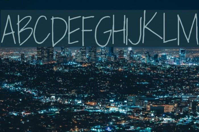 SF-Karens Font examples