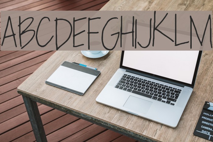 SF-Karens Font examples