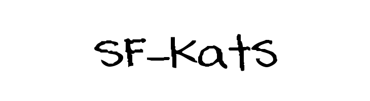 SF-Kats  Скачать бесплатные шрифты