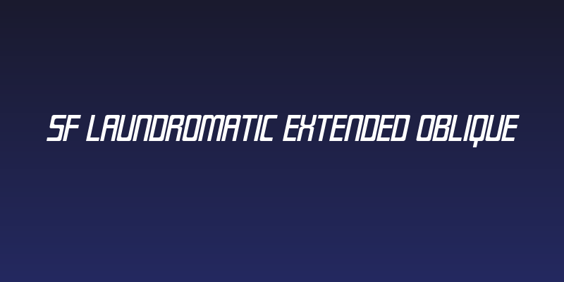 SF Laundromatic Extended Oblique Social Header