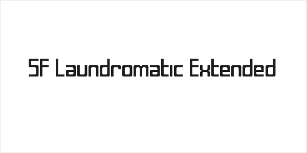SF Laundromatic Extended Logo