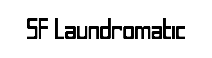 SF Laundromatic Font