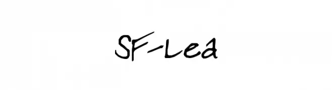 SF-Lea  नि: शुल्क फ़ॉन्ट्स डाउनलोड