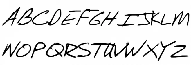 SF-Mike 字体 大写
