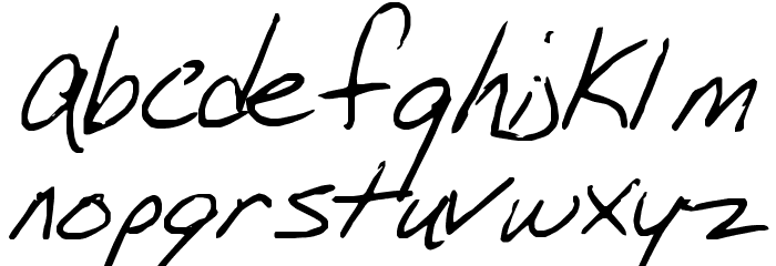 SF-Mike Font LOWERCASE