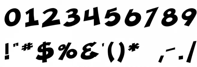 SF Minced Meat Bold Font OTHER CHARS