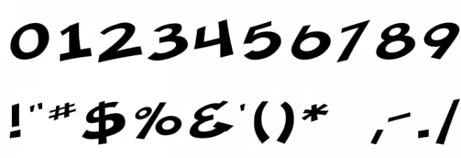 SF Minced Meat Extended Шрифта ДРУГИЕ символов