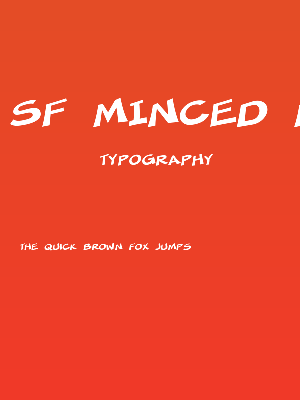 SF Minced Meat Extended Poster