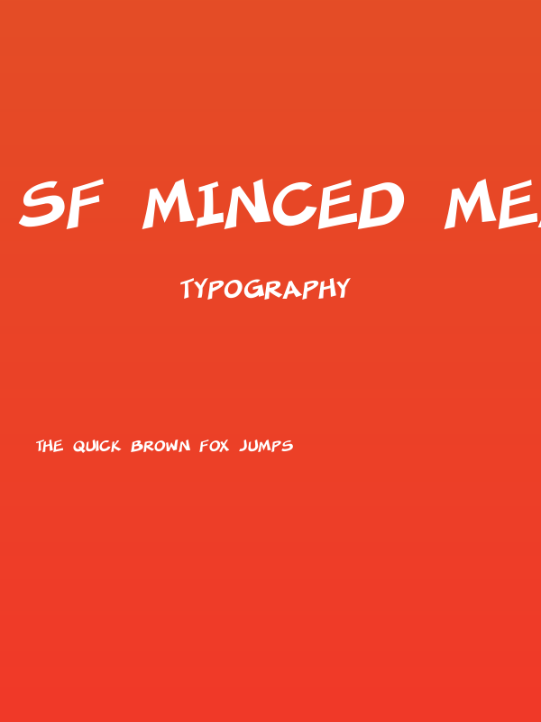 SF Minced Meat Poster