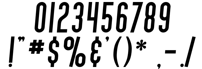 SF Movie Poster Bold Italic لخطوط تنزيل حرف أخرى