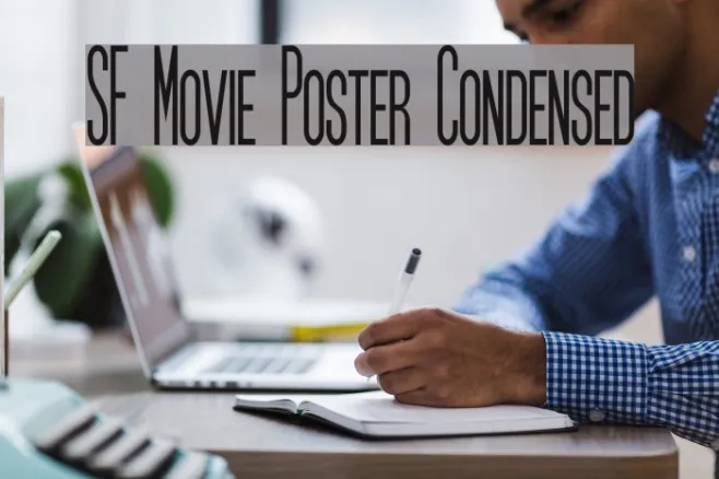 SF Movie Poster Condensed Example 1
